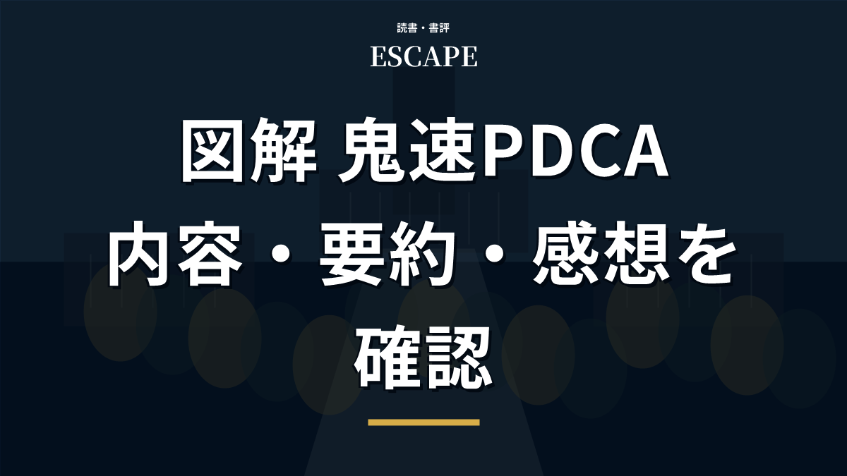 図解 鬼速PDCAのアイキャッチ画像
