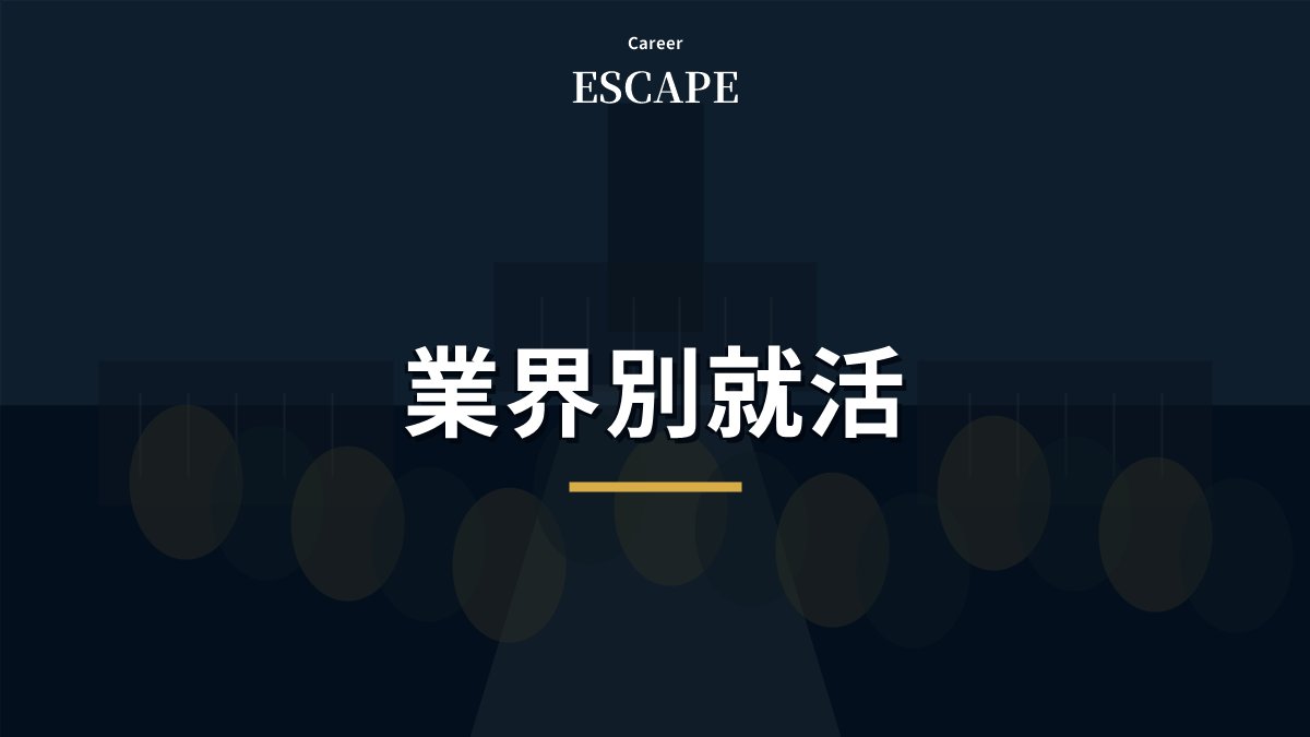 大学院生の業界別就活スケジュールを示したアイキャッチ画像